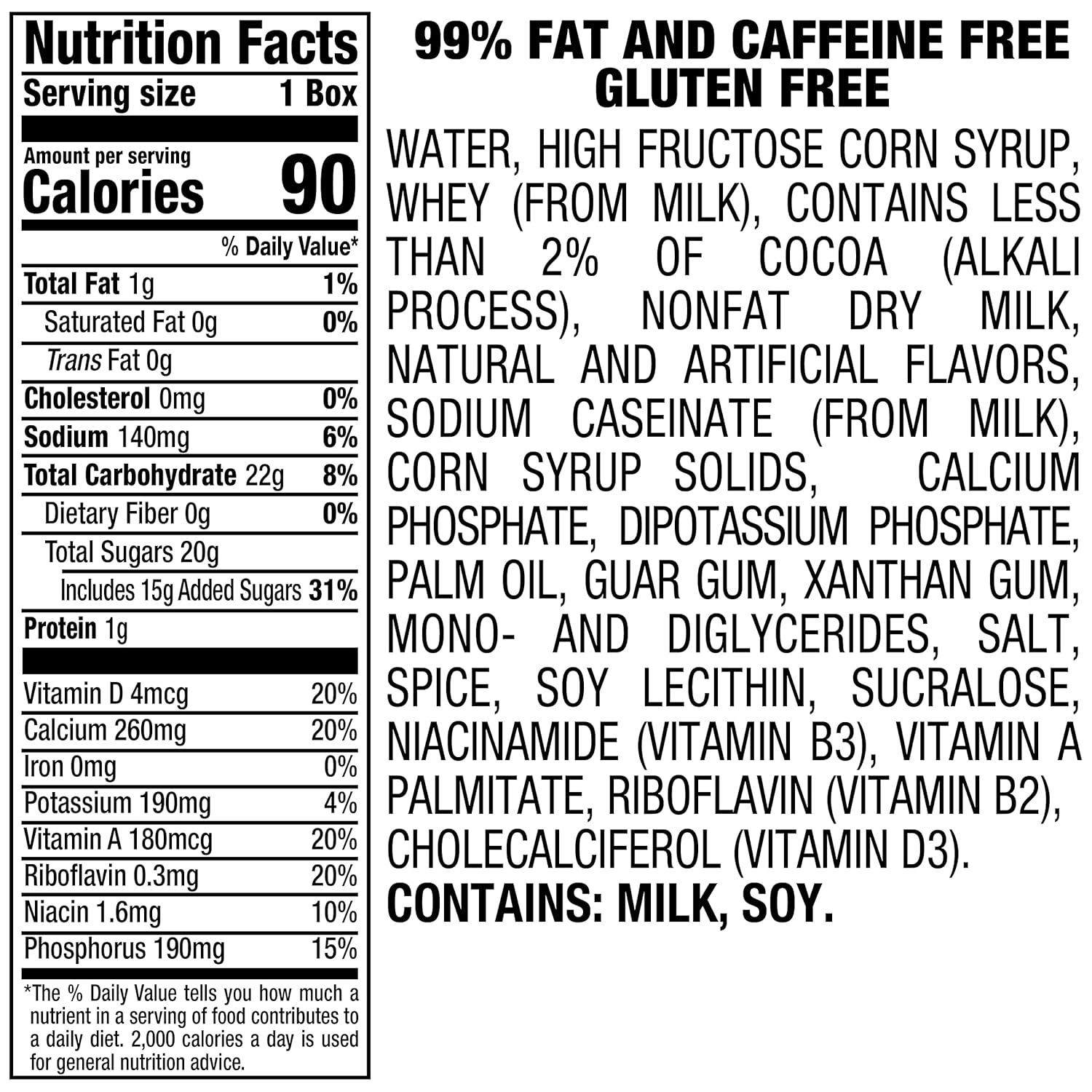 Yoo-hoo Chocolate Drink, 6.5 fl oz boxes (Pack of 32) - Image 7
